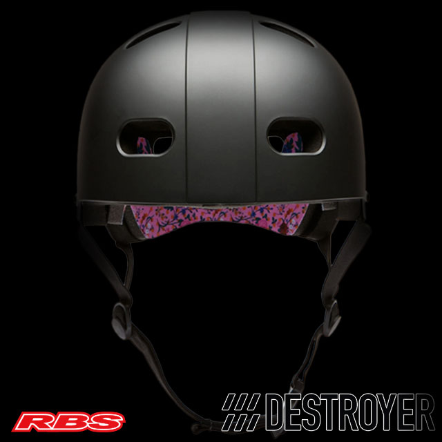 DESTROYER HELMET MATT BLACK FLOWER 日本正規品