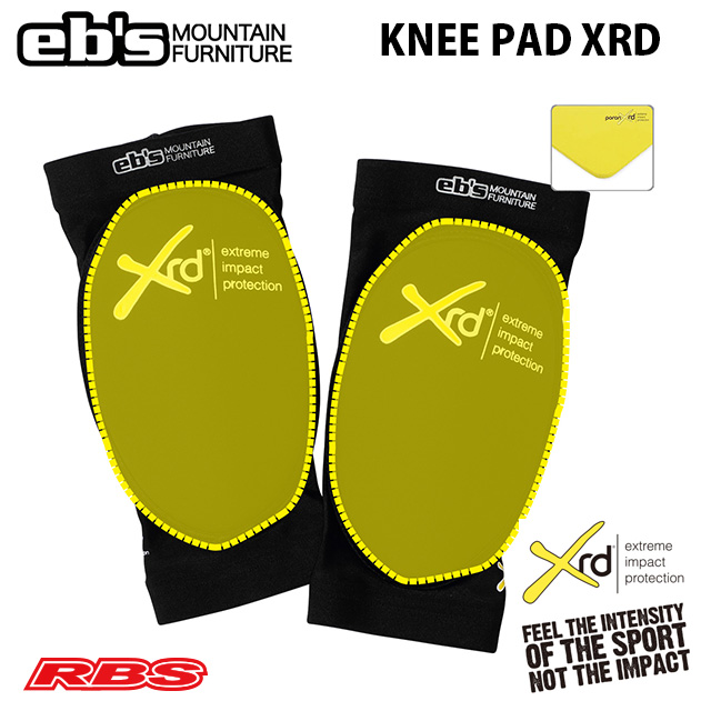 eb's KNEE PAD XRD エビス ニーパッド XRD スノーボード プロテクター 20-21 日本正規品