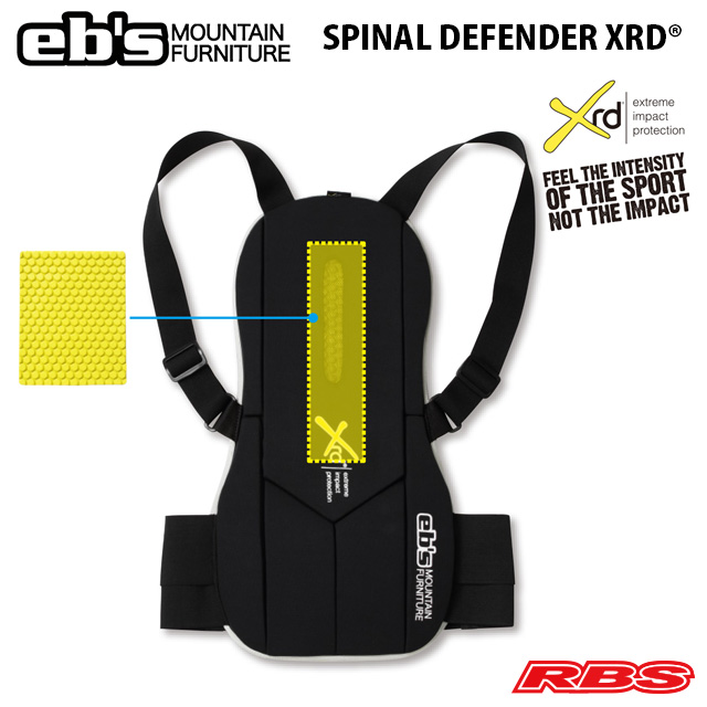 eb's SPINAL DEFENDER XRD エビス スパイナル ディフェンダー XRD スノーボード プロテクター 20-21 日本正規品