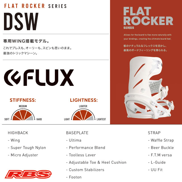 FLUX 20-21 BINDINGS DSW フラックス ビンディング 日本正規品