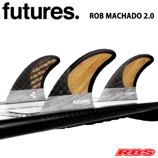 FUTURES フィン ROB MACHADO 2.0 ショート用【フューチャー トライフィン】【サーフィン サーフボード】【日本正規品】
