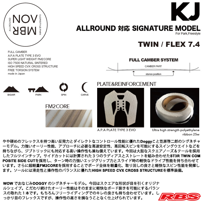 NOVEMBER 19-20 KJ スノーボード 日本正規品