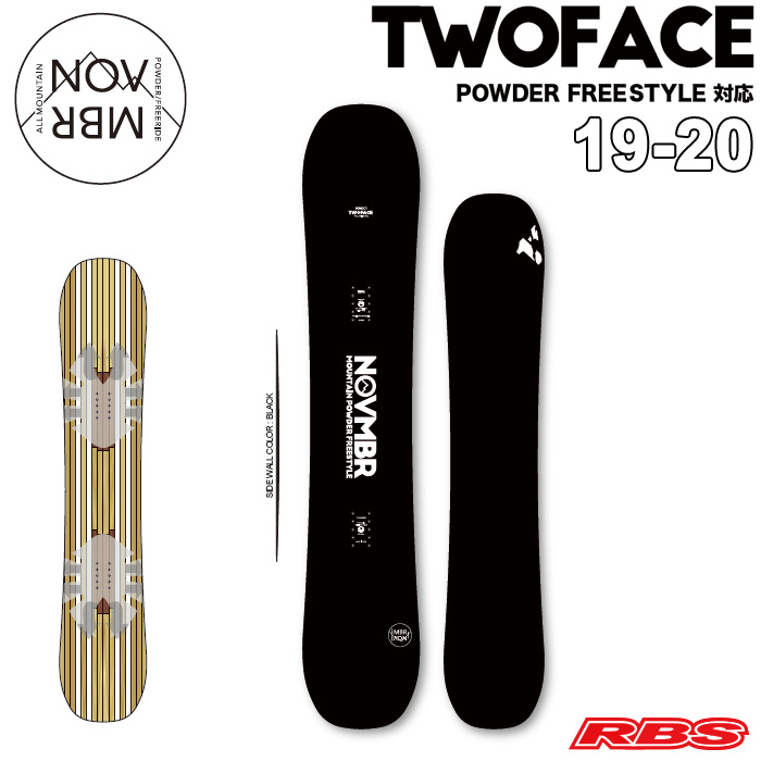 NOVEMBER 19-20 TWOFACE 155 スノーボード 日本正規品