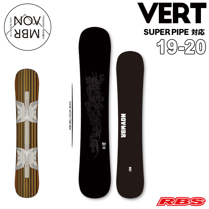 NOVEMBER 19-20 VERT スノーボード 日本正規品