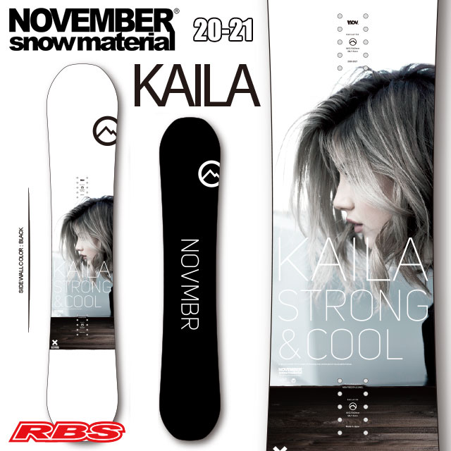 NOVEMBER 20-21 KAILA スノーボード 日本正規品