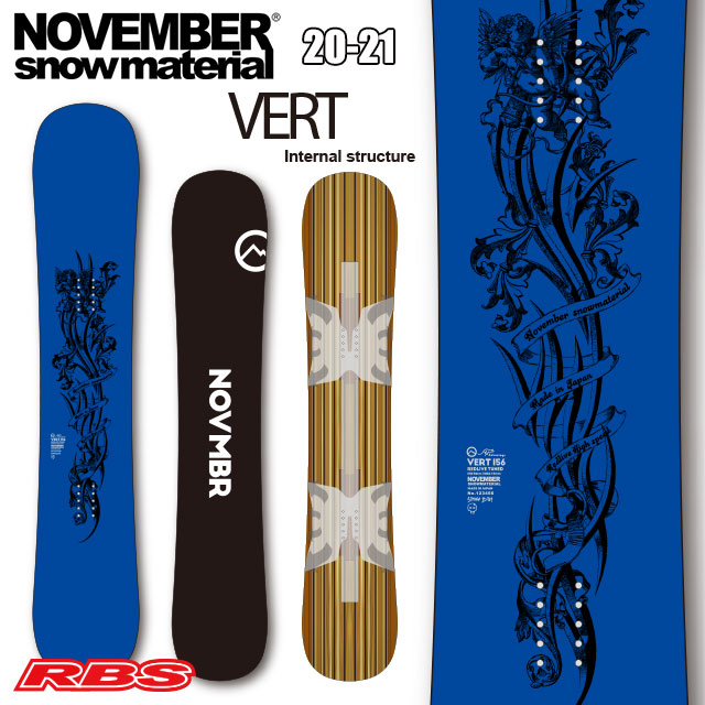 NOVEMBER 20-21 VERT スノーボード 日本正規品 予約商品