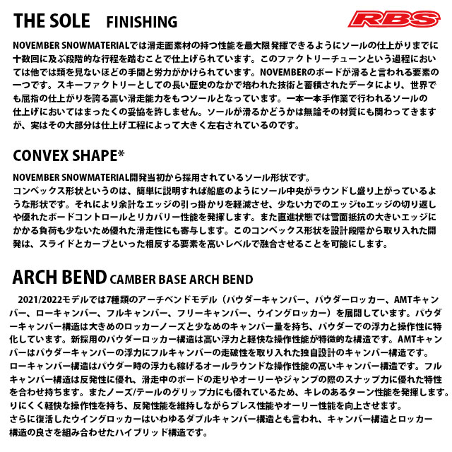 NOVEMBER 21-22 KJ スノーボード 日本正規品