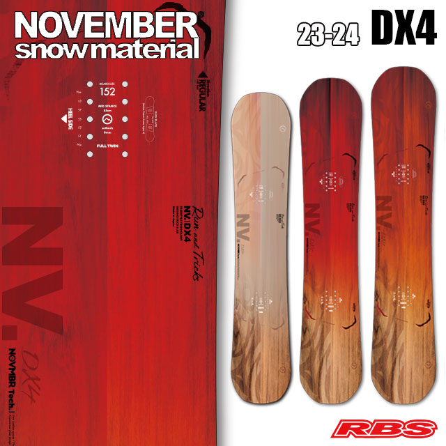 NOVEMBER 23-24 DX4 スノーボード 日本正規品