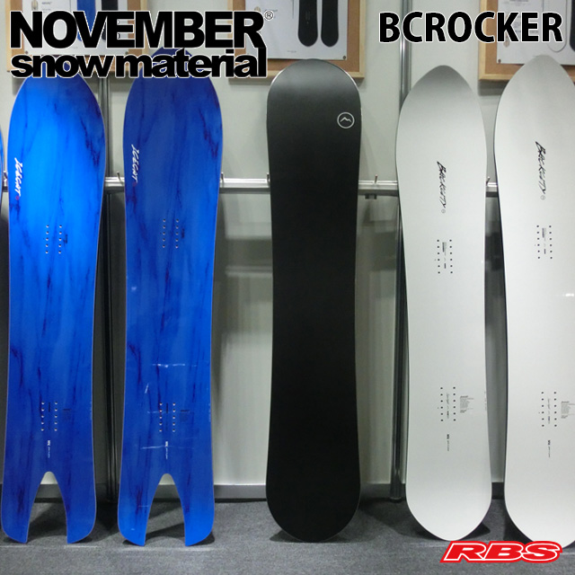 NOVEMBER 24-25 BC ROCKER 154 スノーボード 日本正規品