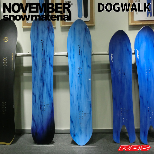 NOVEMBER 24-25 DOGWALK 154 スノーボード 日本正規品