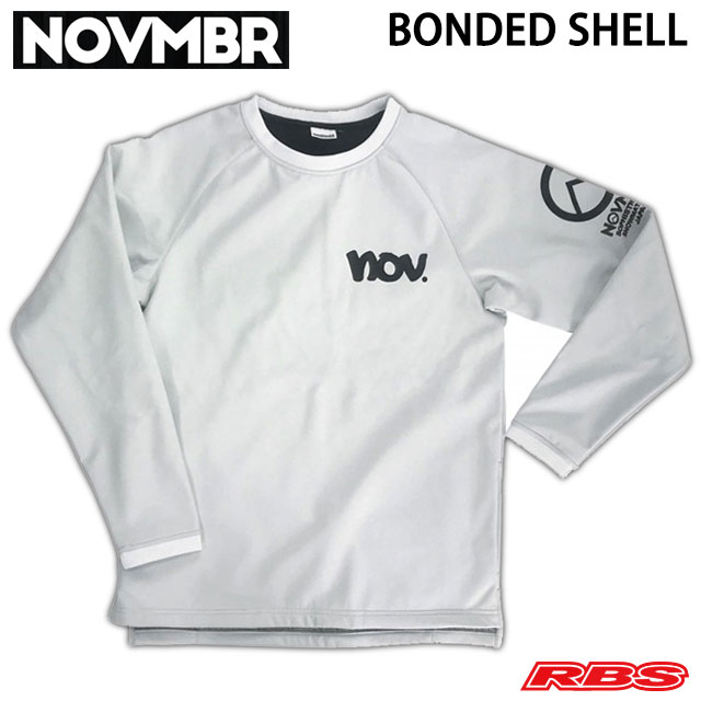 NOVEMBER BONDED SHELL ロングスリーブシャツ 防水 送料無料 日本正規品