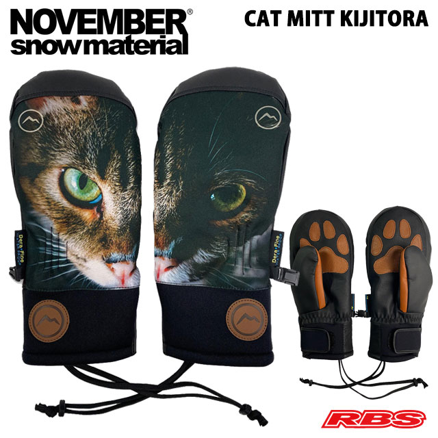 NOVEMBER GLOVES CAT MITT KIJITORA ノーベンバー キャットミット キジトラ 24-25 日本正規品