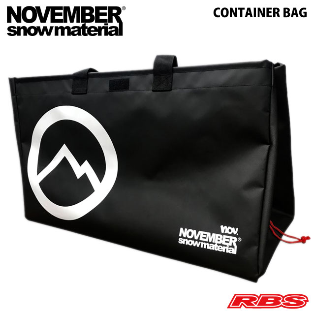 NOVEMBER ノーベンバー CONTAINER BAG コンテナ バッグ 【20-21 日本正規品】