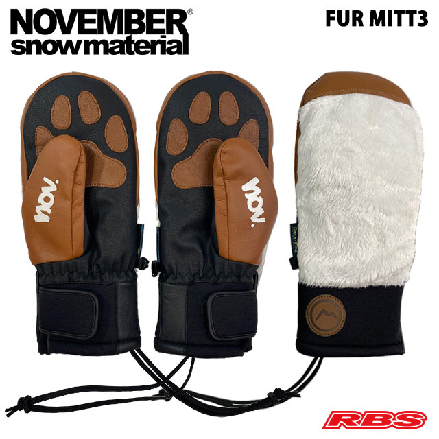 NOVEMBER GLOVES FUR MITT3 ノーベンバー ファーミット 24-25 日本正規品
