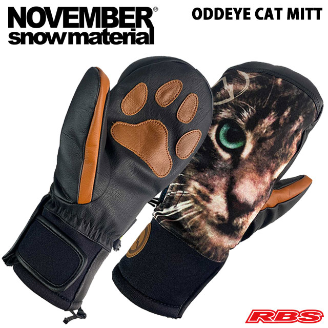 NOVEMBER GLOVES ODDEYE CAT MITT ノーベンバー オッドアイキャットミット 23-24 日本正規品