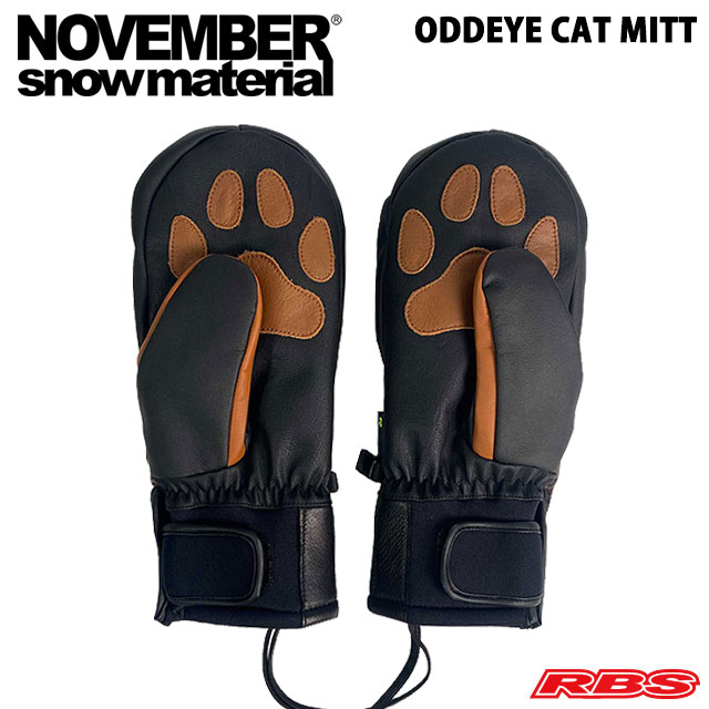 NOVEMBER GLOVES ODDEYE CAT MITT ノーベンバー オッドアイキャットミット 23-24 日本正規品