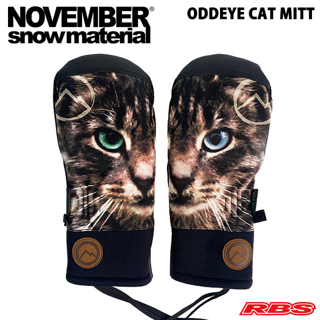 NOVEMBER GLOVES ODDEYE CAT MITT ノーベンバー オッドアイキャットミット 23-24 日本正規品