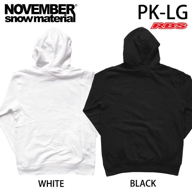NOVEMBER パーカー PK-LG 21-22 日本正規品