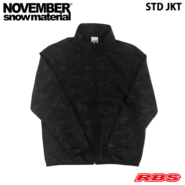 NOVEMBER STD JKT WB 19-20 STD ジャケット カラー ウッドランド ブラック ノーベンバー スノーボード 19-20 日本正規品