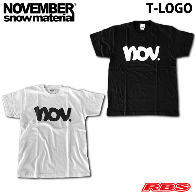 NOVEMBER Tシャツ 21-22 T-LOGO ノーベンバー スノーボード 日本正規品