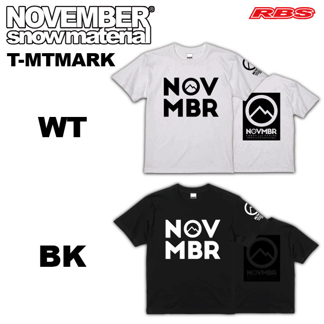 NOVEMBER Tシャツ T-MTMARK【ノーベンバー 21-22 スノーボード】【日本正規品】