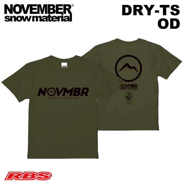 NOVEMBER Tシャツ 24-25 DRY-TS ドライTシャツ 日本正規品