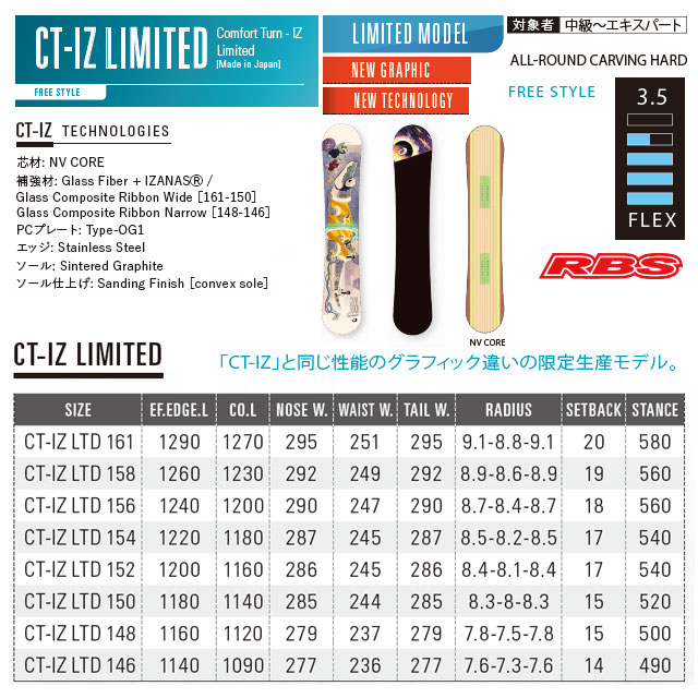 OGASAKA 21-22 (オガサカ) CT-IZ LIMITED シーティー アイゼット【日本正規品】