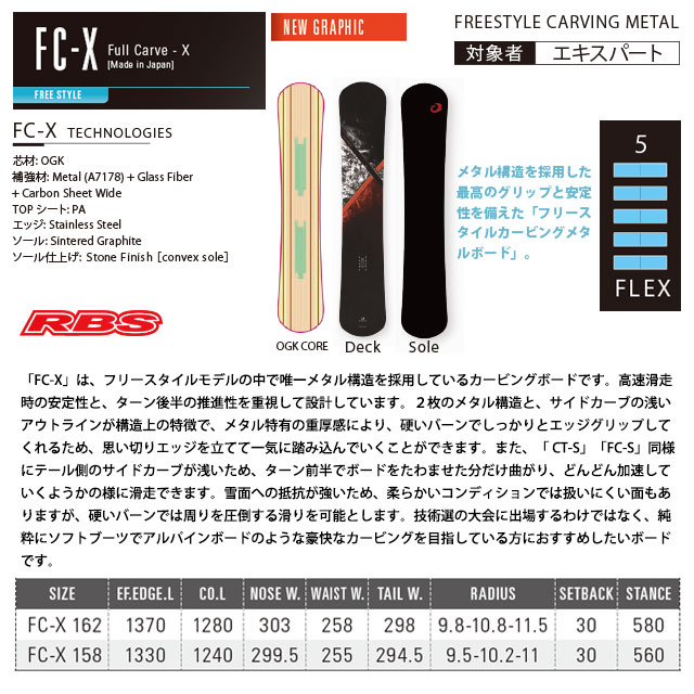OGASAKA 21-22 FC-X オガサカ 日本正規品