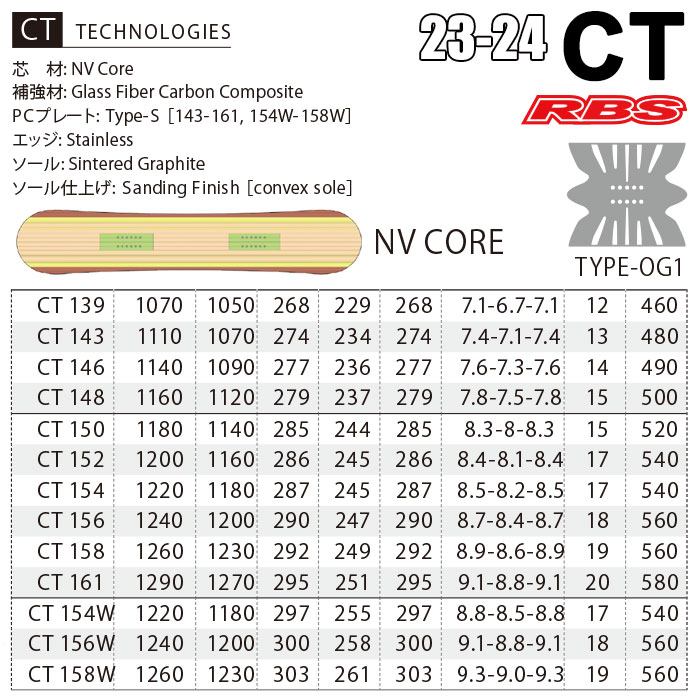 OGASAKA 23-24 (オガサカ) CT シーティー 日本正規品