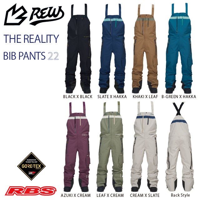 REW 23-24 THE REALITY BIB PANTS 日本正規品 予約商品
