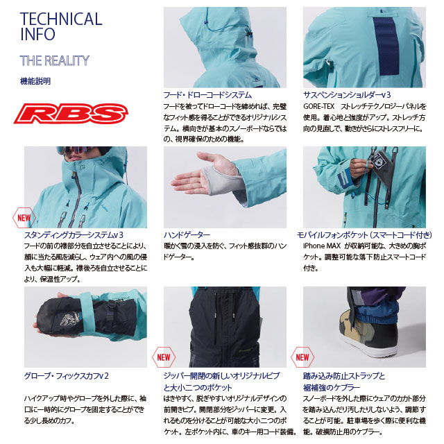 REW 23-24 THE REALITY JKT 日本正規品 予約商品