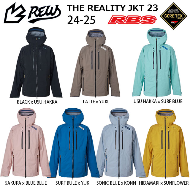 REW 24-25 THE REALITY JKT GORE-TEX 3LAYER 日本正規品 予約商品