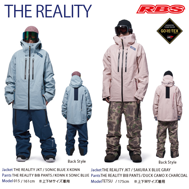 REW 24-25 THE REALITY JKT GORE-TEX 3LAYER 日本正規品 予約商品
