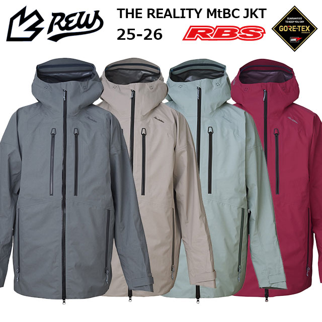 REW 25-26 THE REALITY MtBC JKT GORE-TEX 3LAYER 日本正規品 予約商品