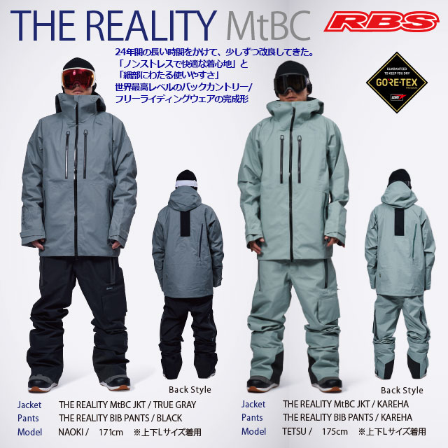 REW 25-26 THE REALITY MtBC JKT GORE-TEX 3LAYER 日本正規品 予約商品