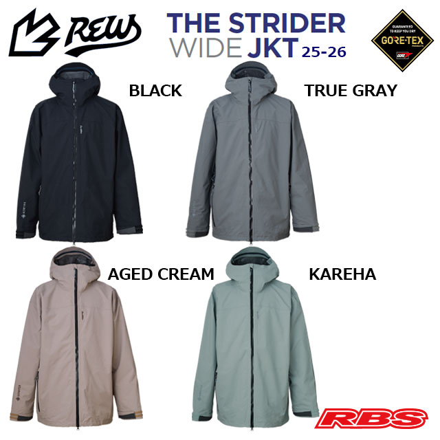 REW 25-26 THE STRIDER WIDE JKT 日本正規品 予約商品