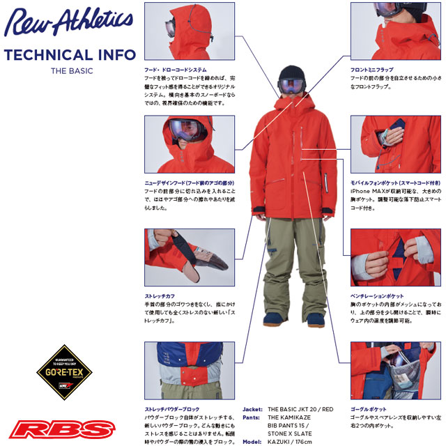 REW 20-21 THE BASIC JKT 日本正規品