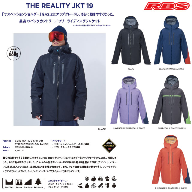REW 20-21 THE REALITY JKT 日本正規品
