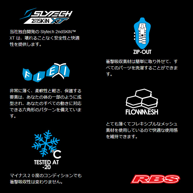 SHRED プロテクター FLEXI BACK PROTECTOR  VEST ZIP 【SLYTECH 日本正規品】