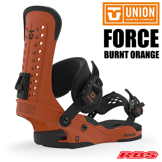 UNION 19-20 BINDING FORCE フォース BURNT ORANGE 【ユニオン ビンディング バインディング 19-20】 【送料無料】【日本正規品】【予約商品】