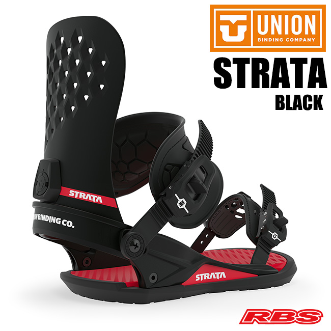 UNION 19-20 BINDING STRATA ストラータ BLACK 【ユニオン ビンディング バインディング 19-20】 【送料無料】【日本正規品】