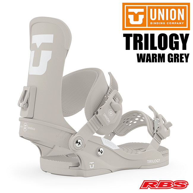 UNION 19-20 BINDING TRILOGY トリロジー  WARM GREY 【ユニオン バインディング 19-20】 【スノーボード レディース 送料無料】【日本正規品】