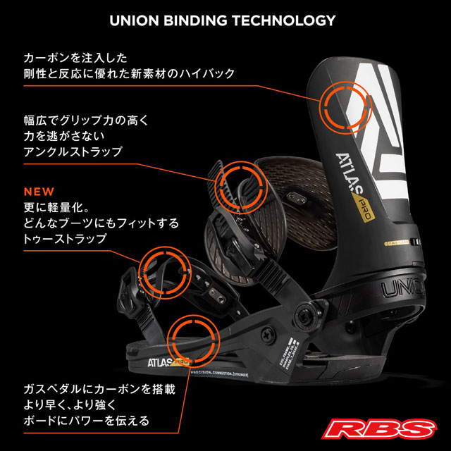 UNION 23-24 BINDING ATLAS PRO 日本正規品 予約商品