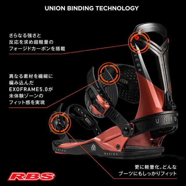UNION 23-24 BINDING FALCOR ファルコア 日本正規品 予約商品