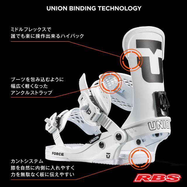 UNION 23-24 BINDING FORCE CLASSIC フォース クラシック 日本正規品 予約商品