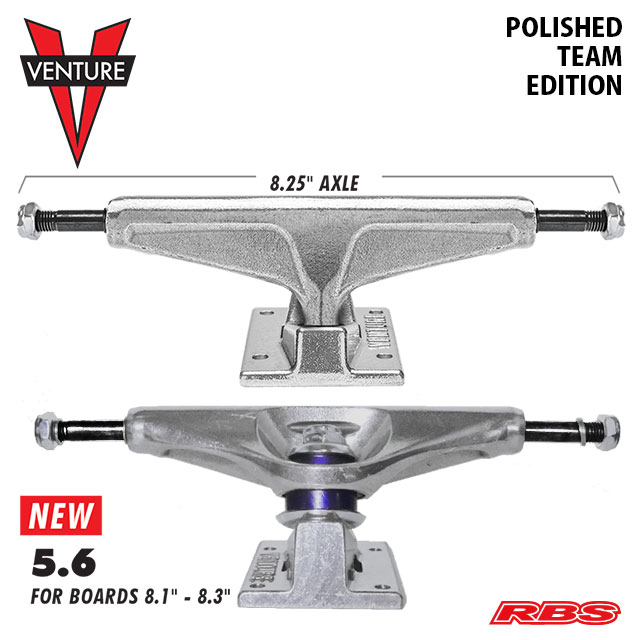 VENTURE トラック ORIGINAL CLASSIC HI 5.6 TEAM POLISHED ベンチャー トラックハイ 5.6 日本正規品