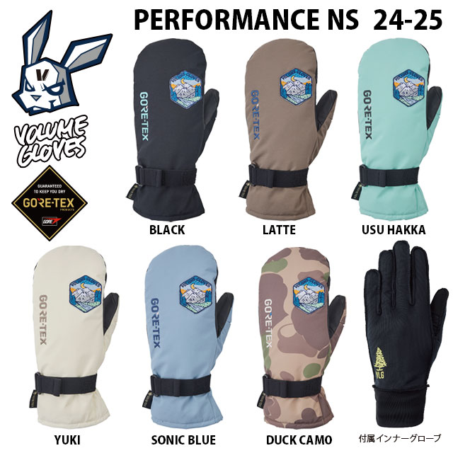 VOLUME GLOVES 24-25 PERFORMANCE NS GORE-TEX 日本正規品 予約商品