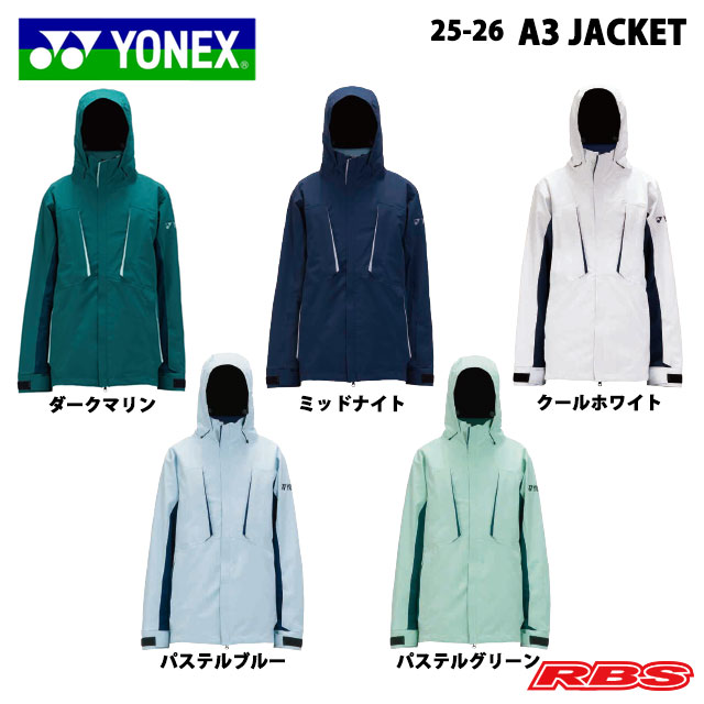 YONEX 25-26 A3 JACKET ヨネックス エースリー ジャケット スノーボード ウェア 日本正規品 予約商品